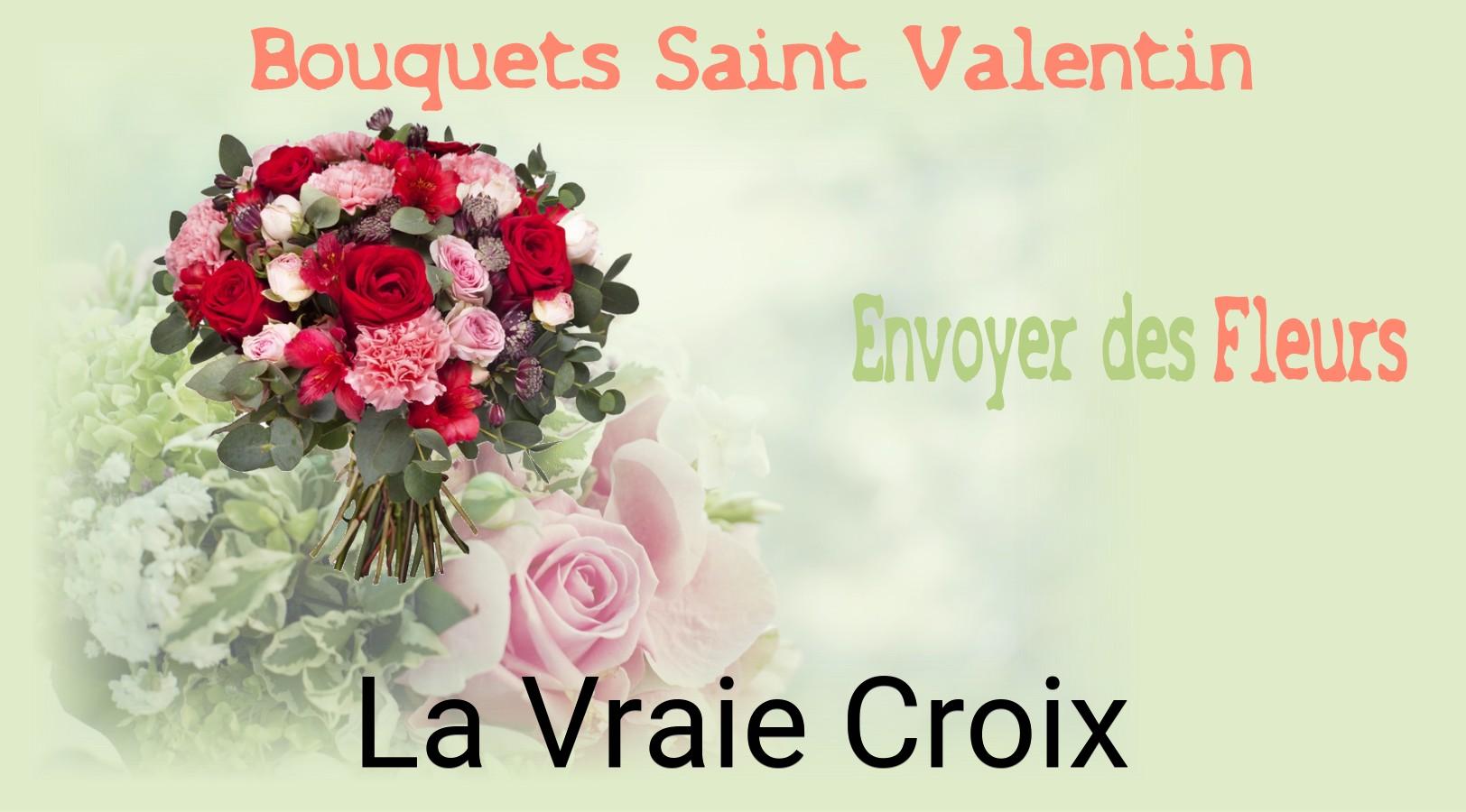 Roses de Saint-Valentin livrées à La Vraie-Croix